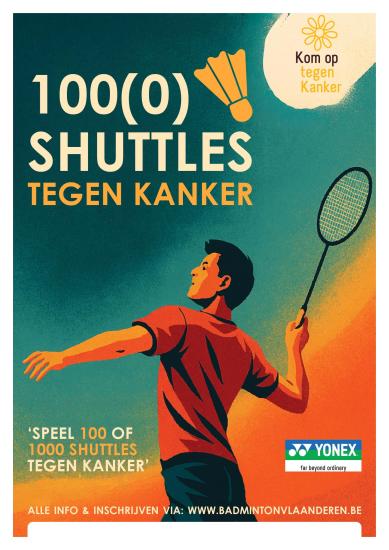 100(0) Shuttles tegen Kanker