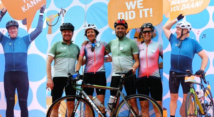 Ride4Joris - Badmintonlovers on the Bike